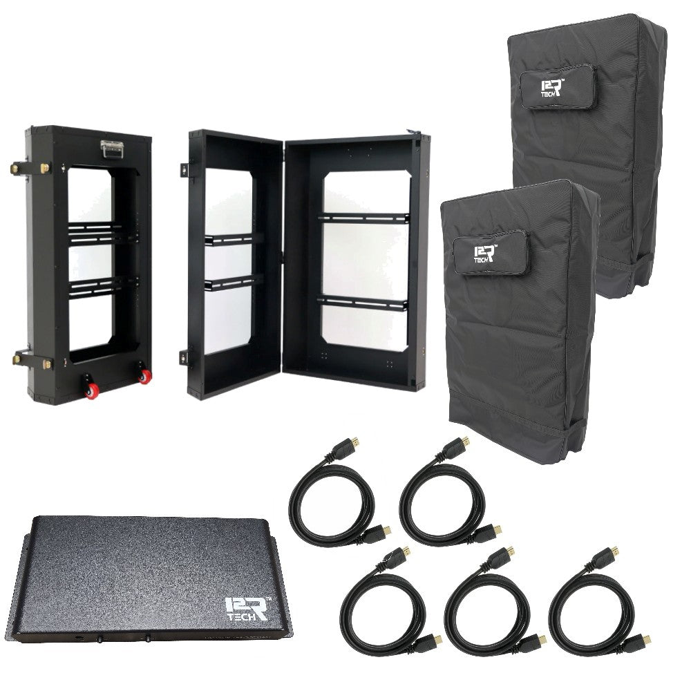 50" TV-Screen-Facade, Frame + TV Controller and Soft Padded Covers optional
