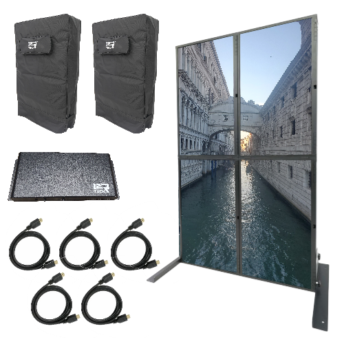 683mmx2280mm Banner-Poster Screens, Fold and Carry it, Link 2x or more (Scalable)