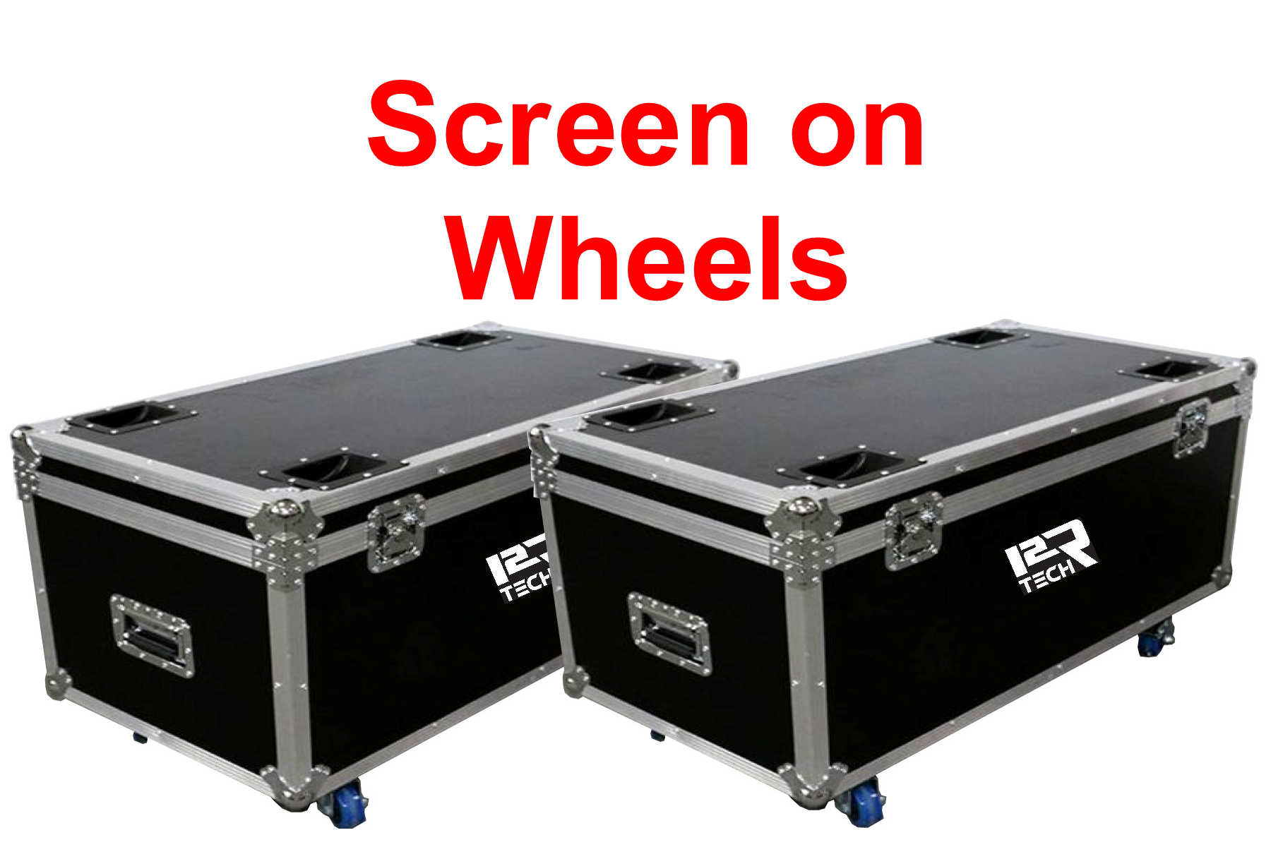 LED Screen Pack, Ultra-HD (P2.976, P3.97), indoor-outdoor 9.9 x 6. 6 Feet (3mts X 2mts) + Processor + Cases + Cables + Mounting (Copy)
