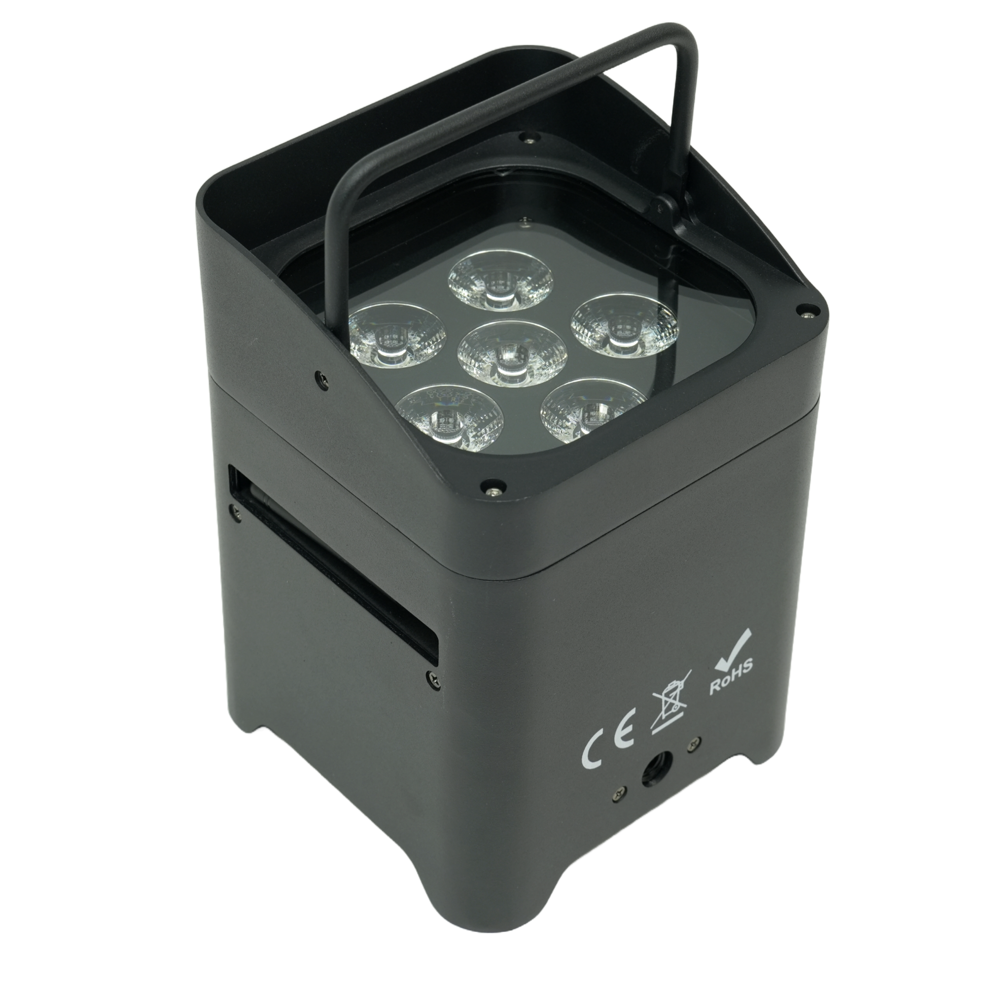 Par Light 6x18W 6in1 RGBAW+UV Battery Lighting Wireless Remote Control and Case
