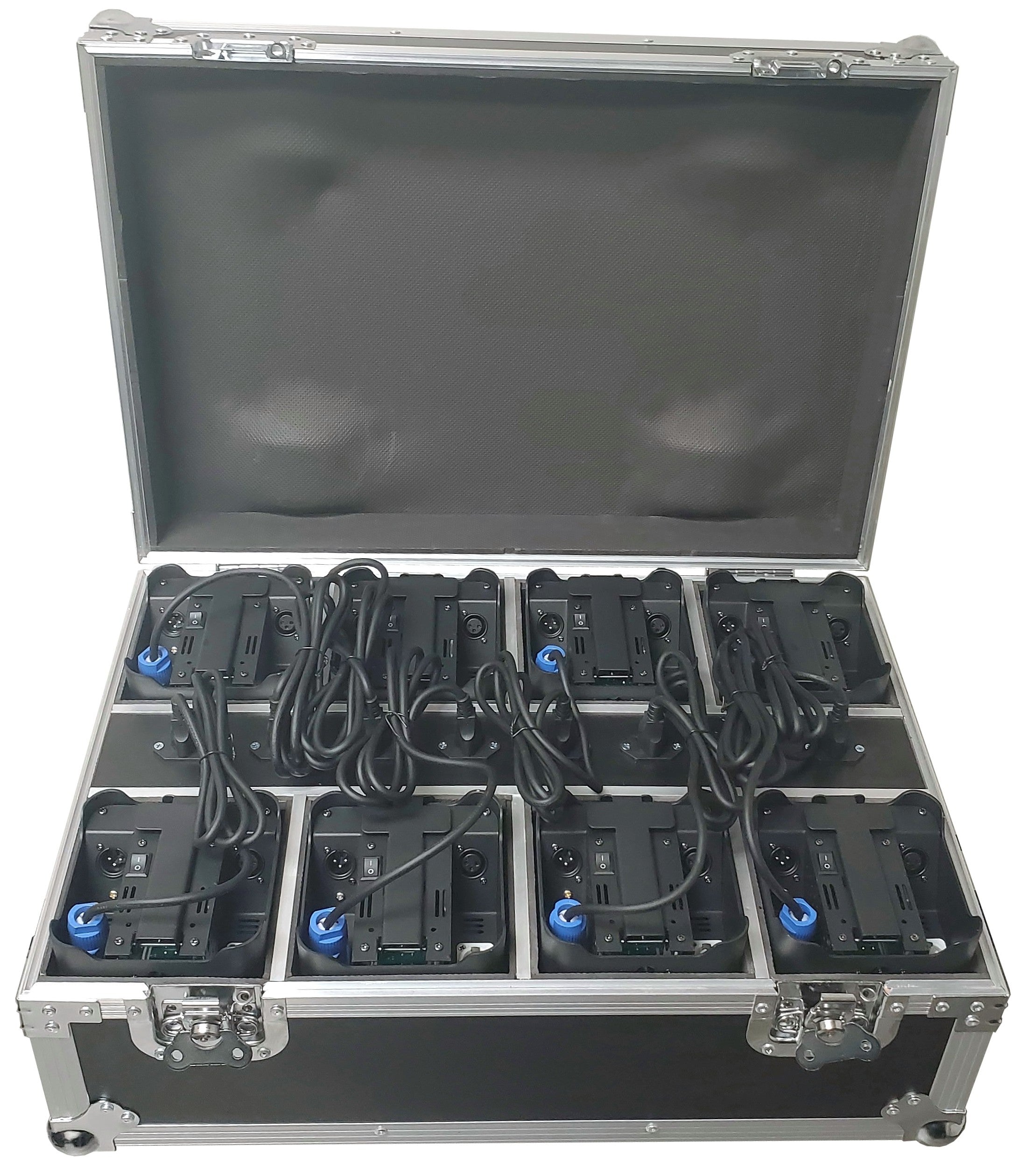 Par Light 6x18W 6in1 RGBAW+UV Battery Lighting Wireless Remote Control and Case