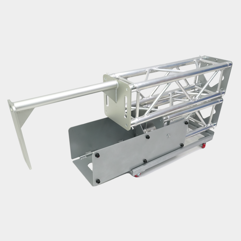 Moveable Truss Rack Foldable Truss System, SQ 12x12 inches trussing, 6ft (2mt) tall