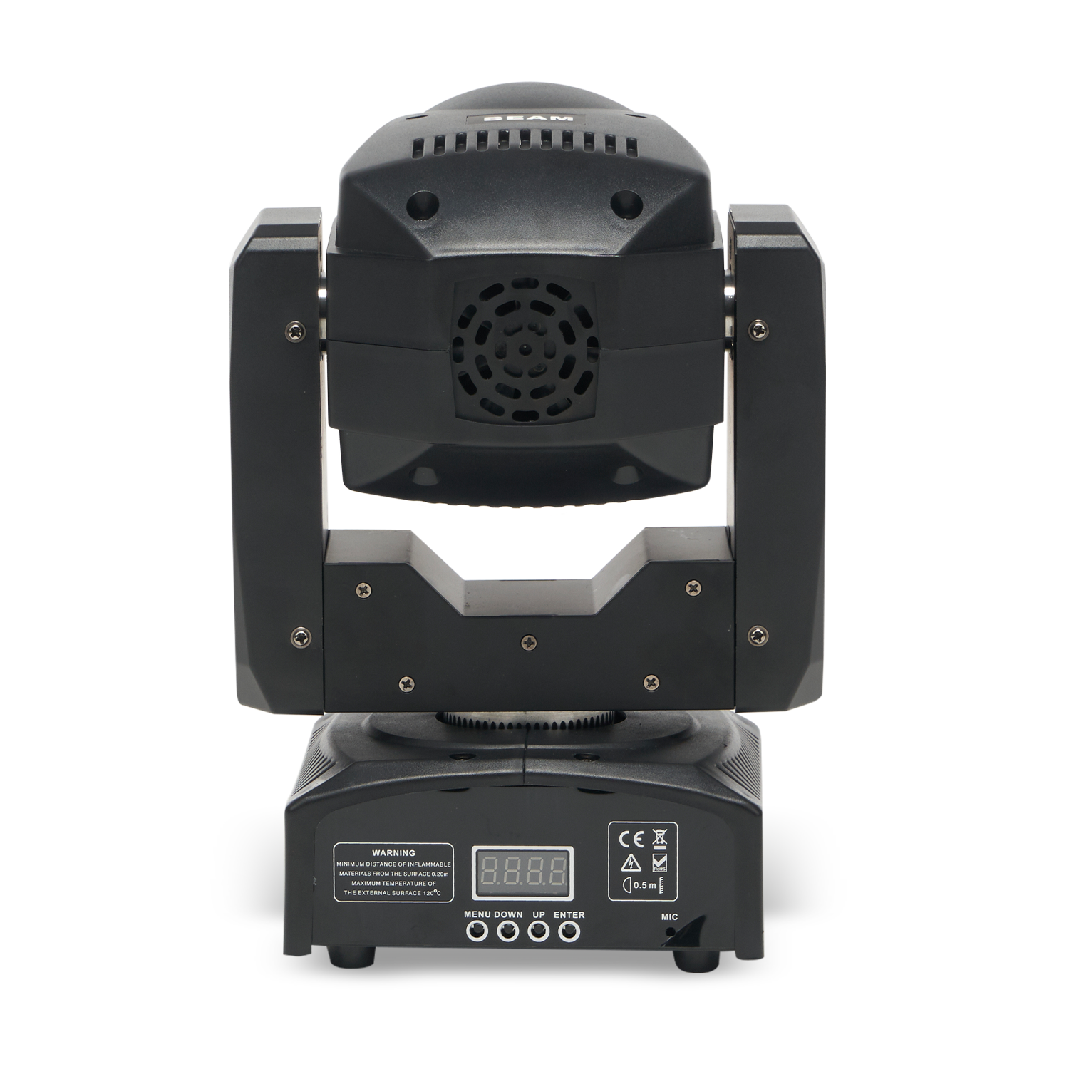 BSW070 RGBW LED Moving Head Light, Mini Light with Wireless DMX Control