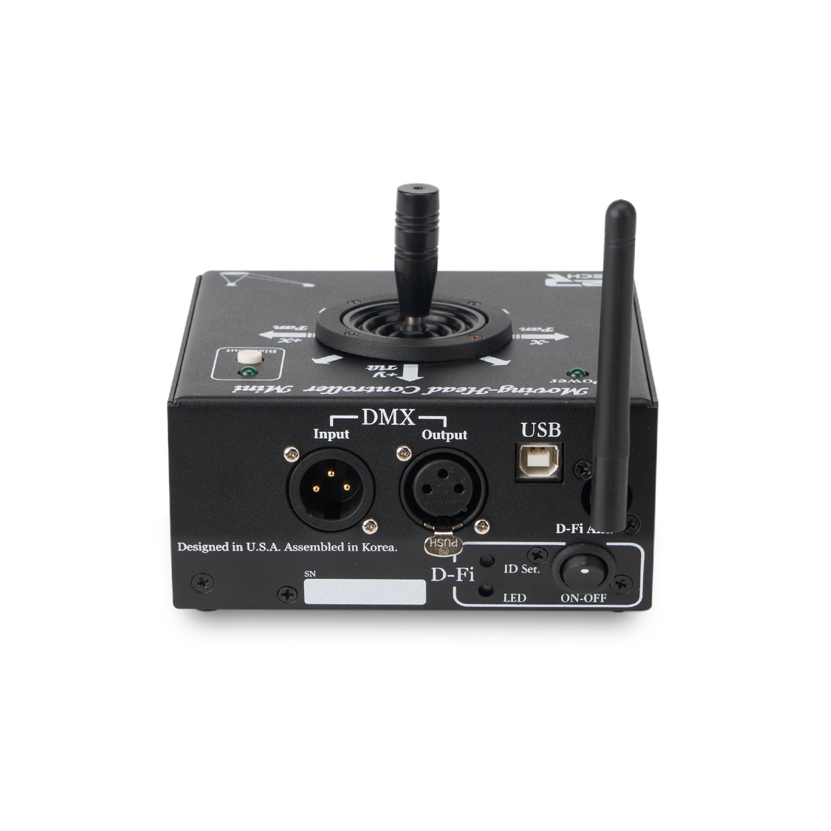Controller Moving Wireless DMX, Moving Head Controller Mini.