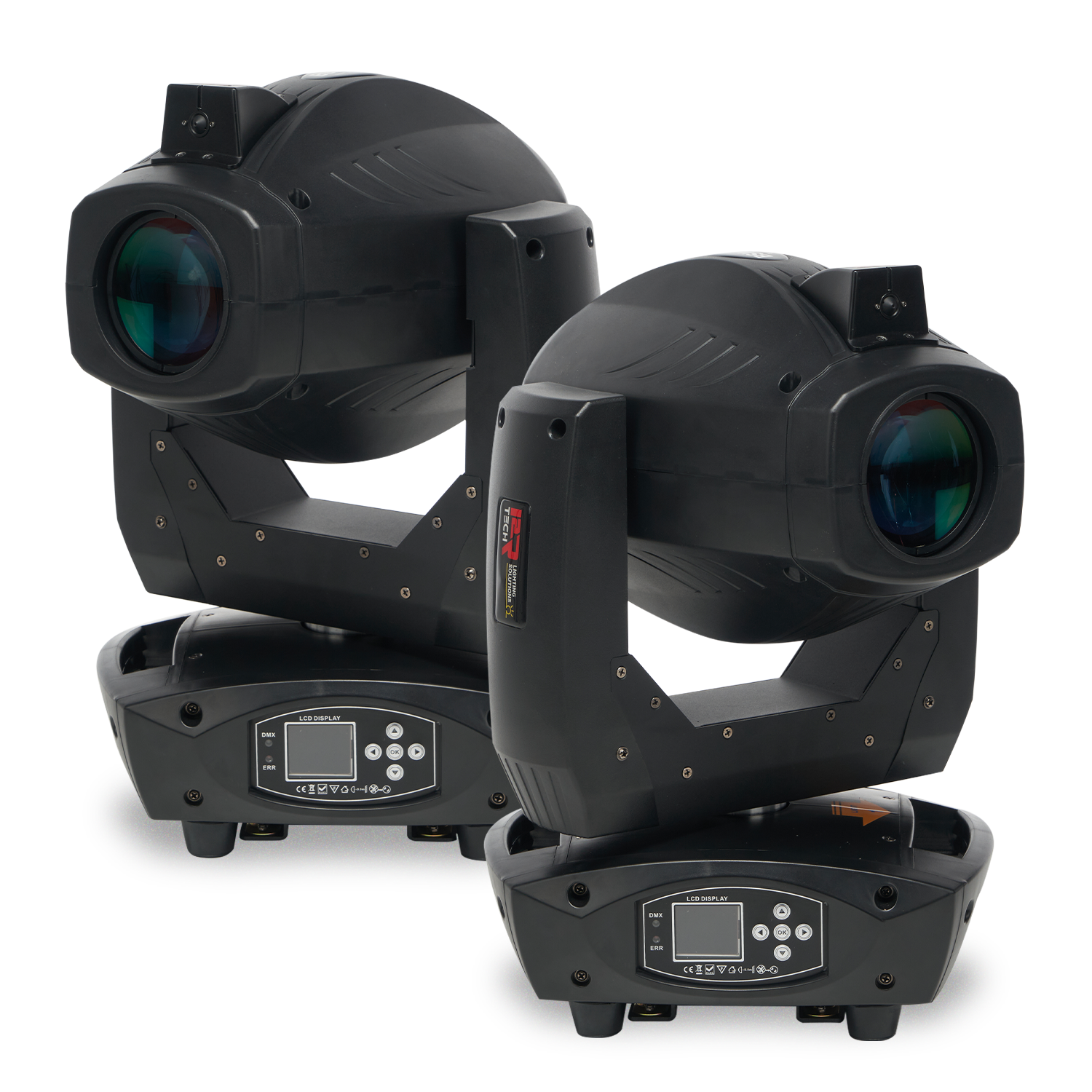 Twin Lights, Complete Plug-and-Play Followspot System, all Wireless Controlled!